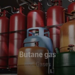 Butane gas cylinder