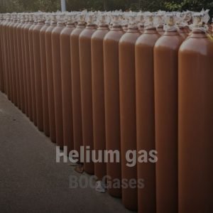 Helium gas cylinder