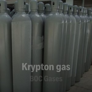 Krypton gas cylinder