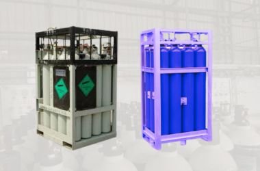 gas cylinder cage